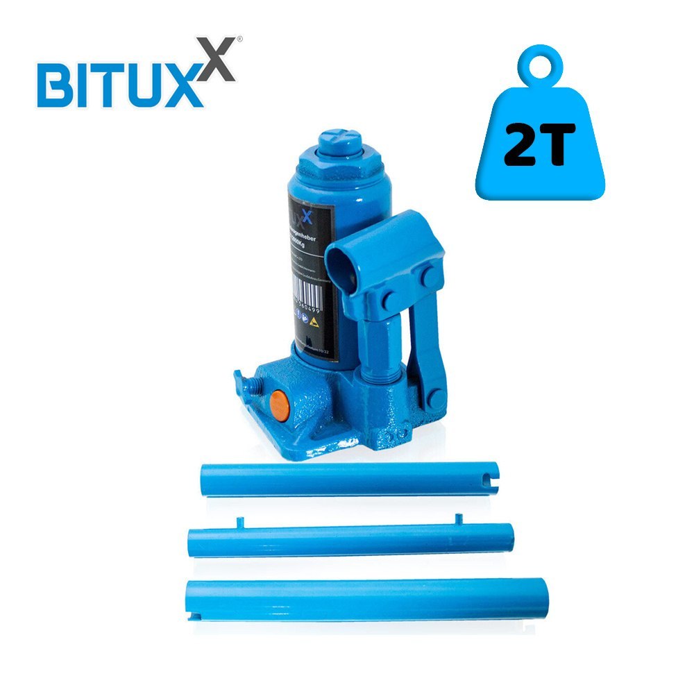 Hydraulický zvedák Bituxx nosnost 2T sloupkový zvedák M18864